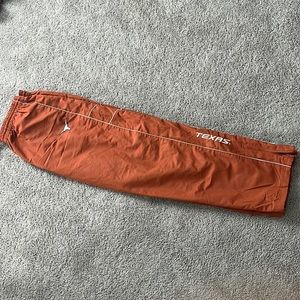 University of Texas wind breaker pants and jacket